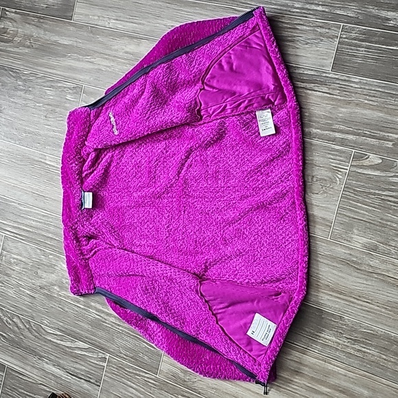 Columbia Girl's Soft Fleece Jacket | Size L 14/16 - Picture 3 of 6